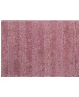Koberčeky a rohože do kúpeľne Kúpeľňový koberček 50x80 cm ružový šik 2