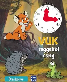 Rozprávky Vuk reggeltől estig - Órás könyv