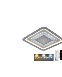Svietidlá  LED Stmievateľné stropné svietidlo LED/105W/230V 3000-6500K + diaľkové ovládanie J1322/W