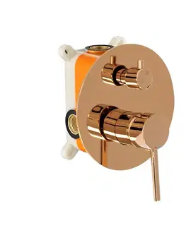 Sprchy a sprchové panely REA - Podomietková sprchová sada Copper + BOX REA-P7999