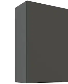 Kuchynské skrinky visiace Kuchynská skrinka Aria-GR/ANT anti fingerprint 60G-90 1F