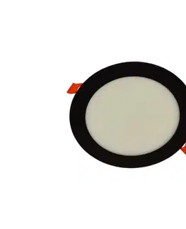 Svietidlá  LED Podhľadové svietidlo GERD LED/12W/230V 4000K čierna SKU014007