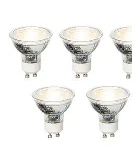 LED osvetlenie Sada 5 stmievateľných LED žiaroviek GU10 4W 310lm 3000K