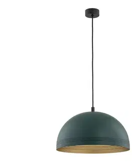 Svietidlá Argon 8243 - Luster na lanku BONITA 1xE27/15W/230V zelená 8243