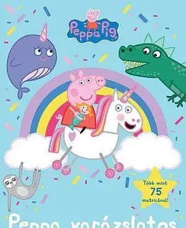 Nalepovačky, vystrihovačky, skladačky Peppa malac - Peppa varázslatos barátai