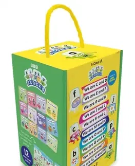 Leporelá, krabičky, puzzle knihy Case of Alphablocks - Alphablocks