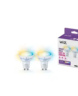 Žiarovky SADA 2x stmievateľné LED žiarovky PAR16 GU10/4,7W/230V 2700-6500K CRI 90 Wi-Fi-WiZ 8720169076709