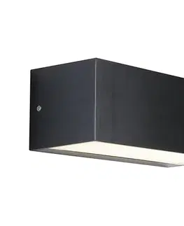Svietidlá Searchlight - LED Vonkajšie nástenné svietidlo DOOR LED/13,5W/230V IP44 8735GY