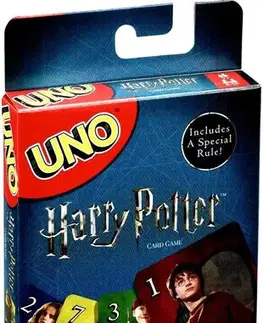 Rodinné hry Mattel Games Kartová hra UNO: Harry Potter
