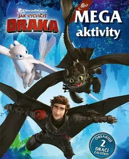 Pre deti a mládež - ostatné Jak vycvičit draka - Mega aktivity - Kolektív autorov,Kolektív autorov