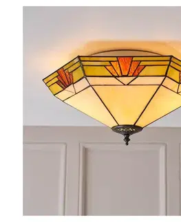 Svietidlá Endon 64284 - Stropné svietidlo Tiffany NEVADA 2xE27/60W/230V priemer 40 cm 64284
