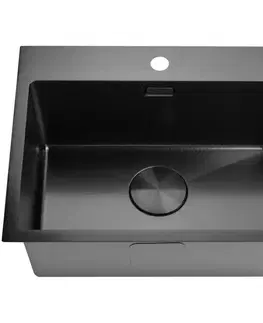 Oceľové drezy Drez Julio 55x45x20 + príslušenstvo