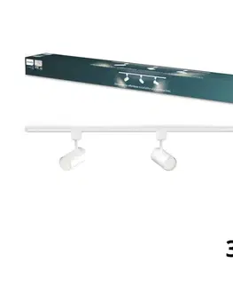 Svietidlá Philips-LED stmievateľné bodové svietidlo do lištového systému EASYLINK HUE 3xGU10/4,7 W/230 V 1 m biela P7612+3xP7029