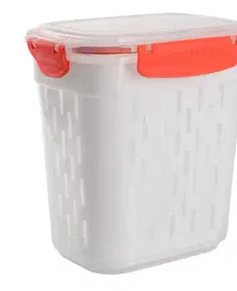 Dózy na potraviny MAKRO - Dóza 2l s cedníkom a vekom s klipmi
