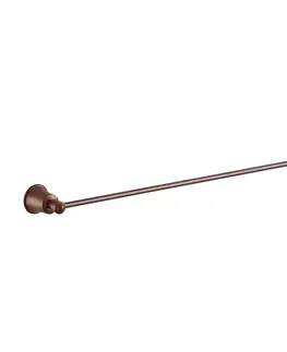 Držadlá k vani OMNIRES - ART LINE držiak uterákov, 65 cm meď retro /ORB/ AL53216ORB