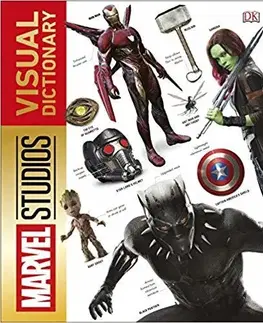 Cudzojazyčná literatúra Marvel The Visual Dictionary - Adam Bray