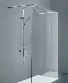 Sprchovacie kúty HOPA - Walk-in sprchovací kút CALA - Farba rámu zásteny - Hliník chróm, Rozmer A - 120, Smer zatváranie - Univerzálny Ľavé / Pravé, Výplň - Číre bezpečnostné sklo - 8 mm, Výška - 195 BCCALA12CC