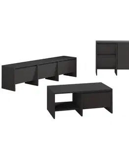 Obývacie steny ROOM obývacia zostava, antracit