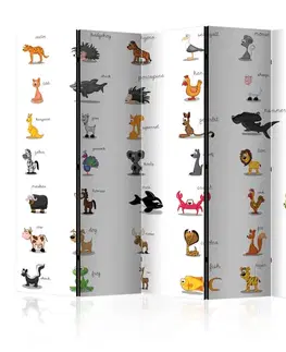 Paravány Paraván Learning by playing (animals) Dekorhome