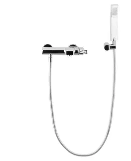 Kúpeľňové batérie Vaňová batéria Paffoni Ringo so sprchovacím setom 150 mm chróm RIN023 RIN023