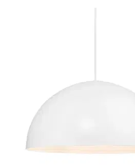 Svietidlá Nordlux - Luster na lanku ELLEN 1xE27/40W/230V biela 48573001