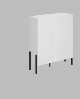 Komody a skrinky DEKTON 42 dvojdverová komoda, biela 