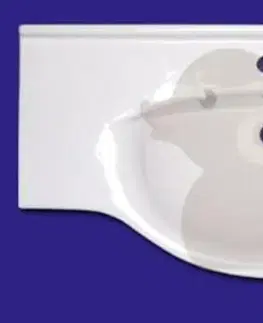 Kúpeľňový nábytok Koupelnová skříňka s umyvadlem Keramia Pro 102x55 cm bílá PRO100DV PRO100DV