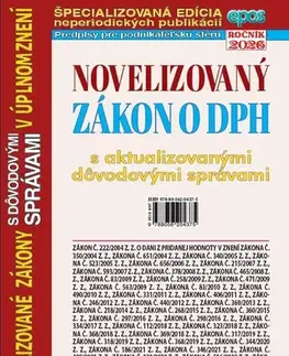 Zákony, zbierky zákonov Novelizovaný zákon o DPH 1/2026