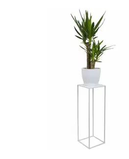 Stojany na kvetiny HowHomely Stojan na kvety 70x24 cm biela 10-1363/70/-bialy