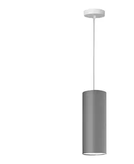 Svietidlá  Luster na lanku ZIK 1xE27/40W/230V šedá 0935