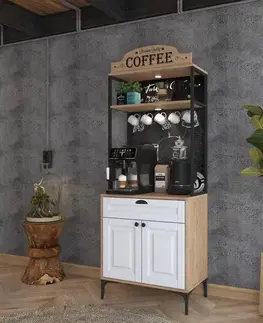 Kuchynské linky Kredenc Coffee JE157 - 3123