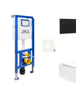Záchody Závěsný WC set do lehkých stěn / předstěnová SAT SIKOJSREX72CRM SIKOJSREX72CRM