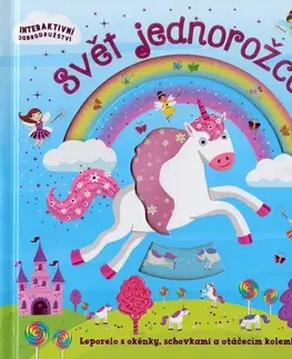 Leporelá, krabičky, puzzle knihy Svět jednorožců - Kolektív autorov,Paul Dronsfield