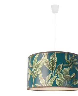 Svietidlá  - Luster na lanku GOLD LEAVES 1xE27/15W/230V pr. 40 cm 8005