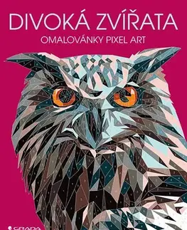 Maľovanky pre dospelých Omalovánky Pixel Art - Divoká zvířata - Max Jackson