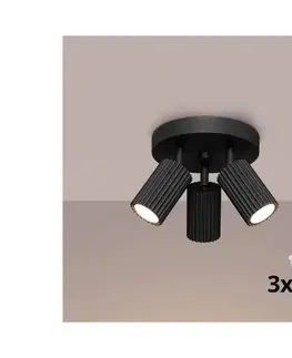 Svietidlá BRILAGI - LED bodové svietidlo CRESTO 3xGU10/10W/230V čierne BR.1582