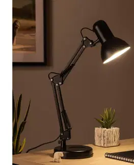 Lampy BRILAGI - LED Stolná lampa ROMERO 1xE27/10W/230V čierna BG0261 + BG0208