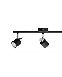 Svietidlá Philips - Bodové svietidlo MERANTI 3xGU10/35W/230V čierna 8719514465411