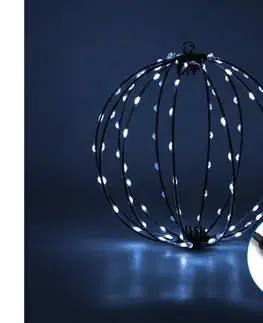 Vianočné dekorácie  B.V.  - LED vonkajšia vianočná dekorácia 3,6W/230V guľa 30cm IP44 studená biela B10303Q8Y