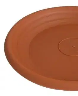 Kvetináče a truhlíky Kinekus Plastová miska pod kvetináč, 14 cm MADEIRA, terakota K2