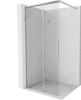 Sprchové dvere MEXEN/S - Rox Sprchová zástena WALK-IN 85 x 200, transparent 8 mm, chróm 8C2-085-003-01-00