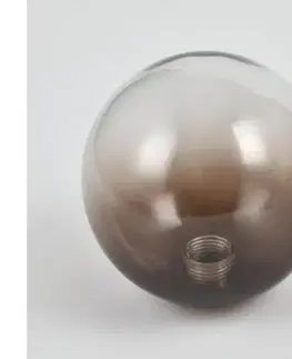 Lampy BRILAGI - Náhradné sklo k lusteru, nástennému svietidlu a lampe MISTEL, MILLA pr. 12 cm hnedé GL044