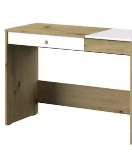 Moderné kancelárske stoly Písací stôl Nero 10  120 – Biely Mat