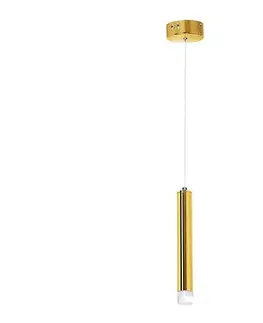 Svietidlá  LED luster na lanku GOLDIE LED/5W/230V zlatý ML5713