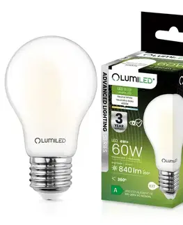 Žiarovky E27 Žiarovka LED A60 FIL FR 4W E27 840LM 4000K