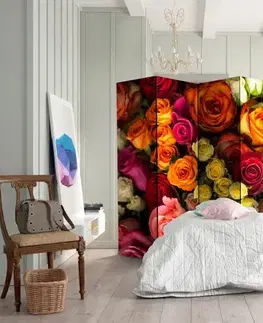 Paravány Paraván Bouquet of Roses II Dekorhome