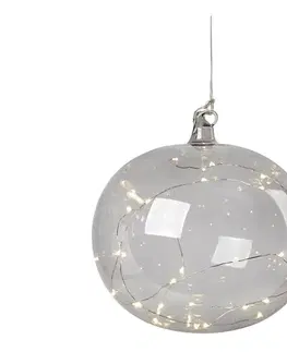 Vianočné dekorácie Markslöjd 704863 - LED Vianočná dekorácia LINA 20xLED/0,6W/4,5V šedá 704863