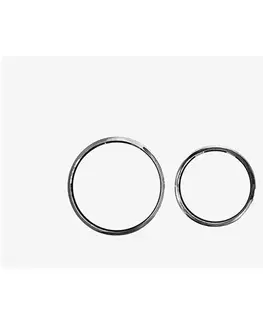 Záchody CERANO - Kompletní WC set Basic/Forte - černá matná - WC tlačítko Dualo/Bílá - volně stojící - předstěnová instalace - 51x36  CER-8050BD86377