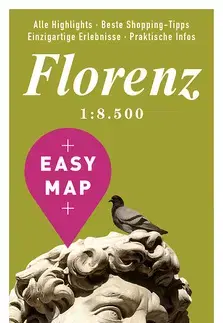 Európa Florencia - Easy Map, 1: 8 500