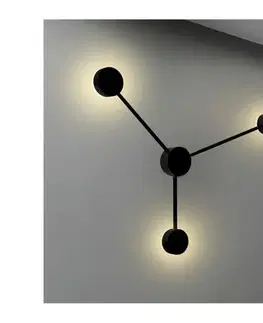 Svietidlá  LED Nástenné svietidlo JOY 3xGX53/6W/230V čierna 326287